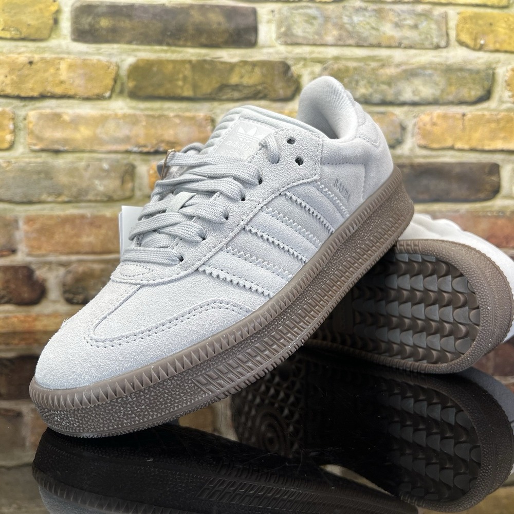 Adidas Samba XLG Men's Size 8 , Women 9 Athletic Shoes Gray Casual Suede